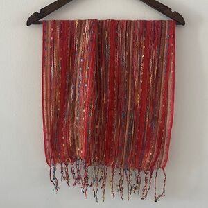 Colorful Woven Scarf